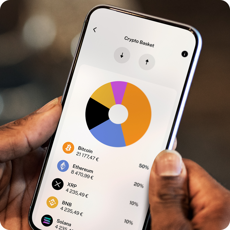 Application de gestion de crypto-actifs avec trading, frais réduits, protection du capital et stratégie automatisée